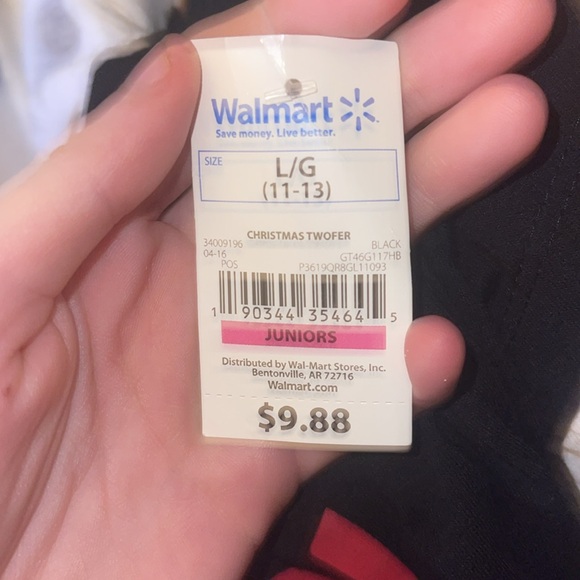 Christmas long sleeve shirt size L/G 11/13 - Picture 4 of 4